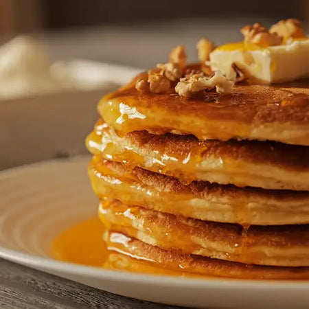 Maple Walnut Pancakes