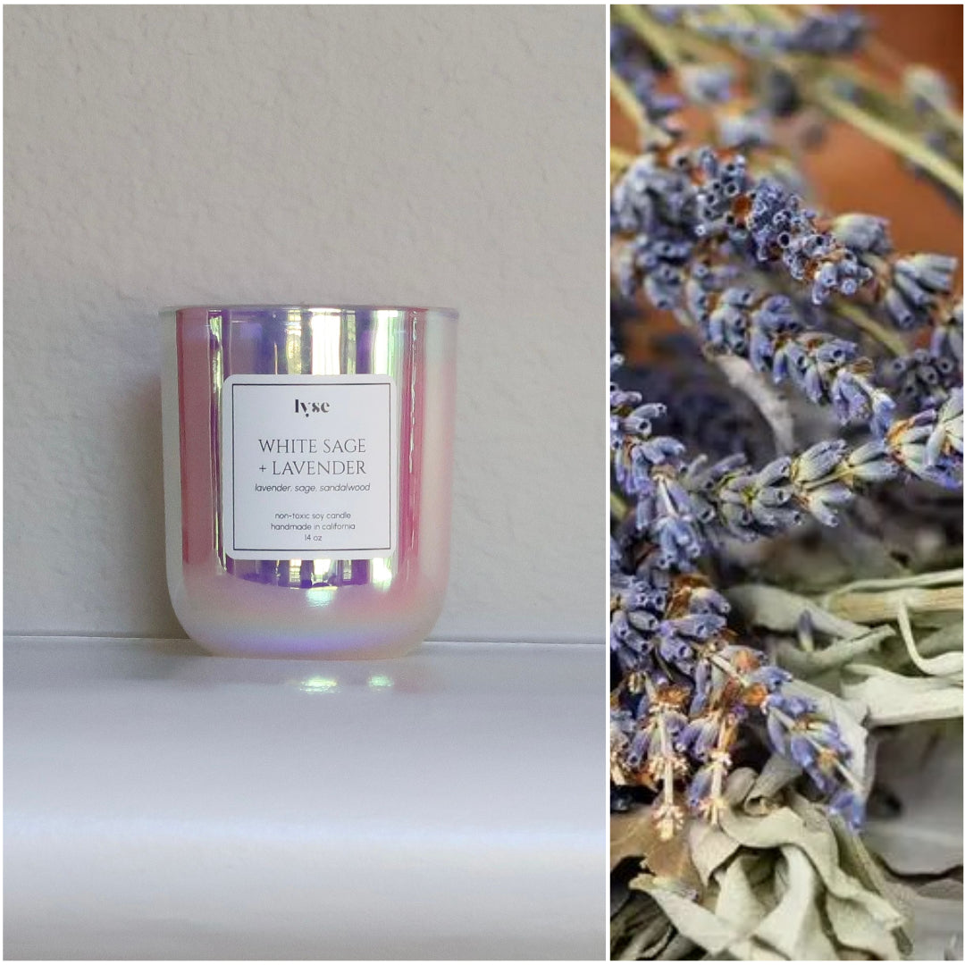 WHITE SAGE + LAVENDER