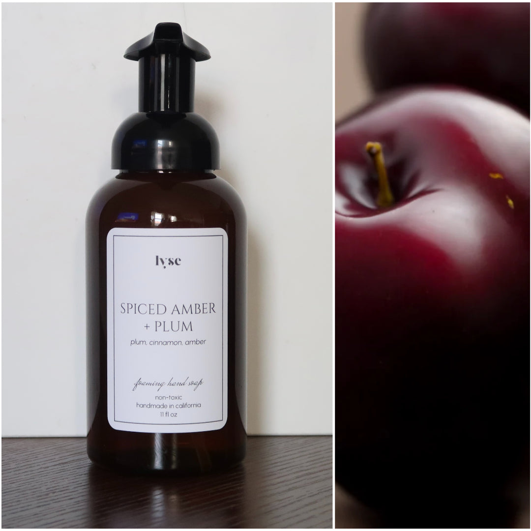 SPICED AMBER + PLUM FOAMING HAND SOAP