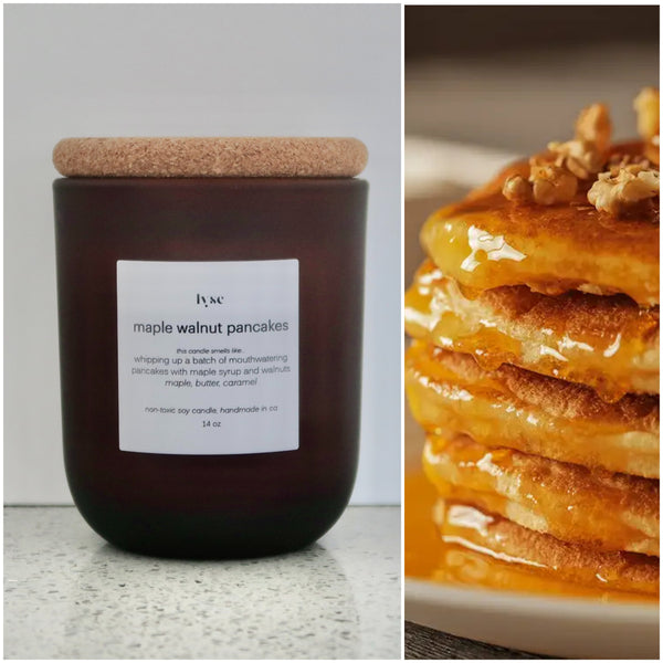 Maple Walnut Pancakes