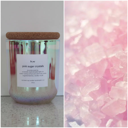 Pink Sugar Crystals